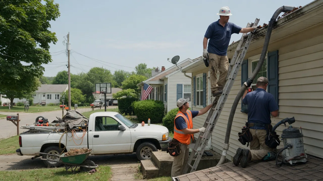 Gutter Installation in French Village, MO near me